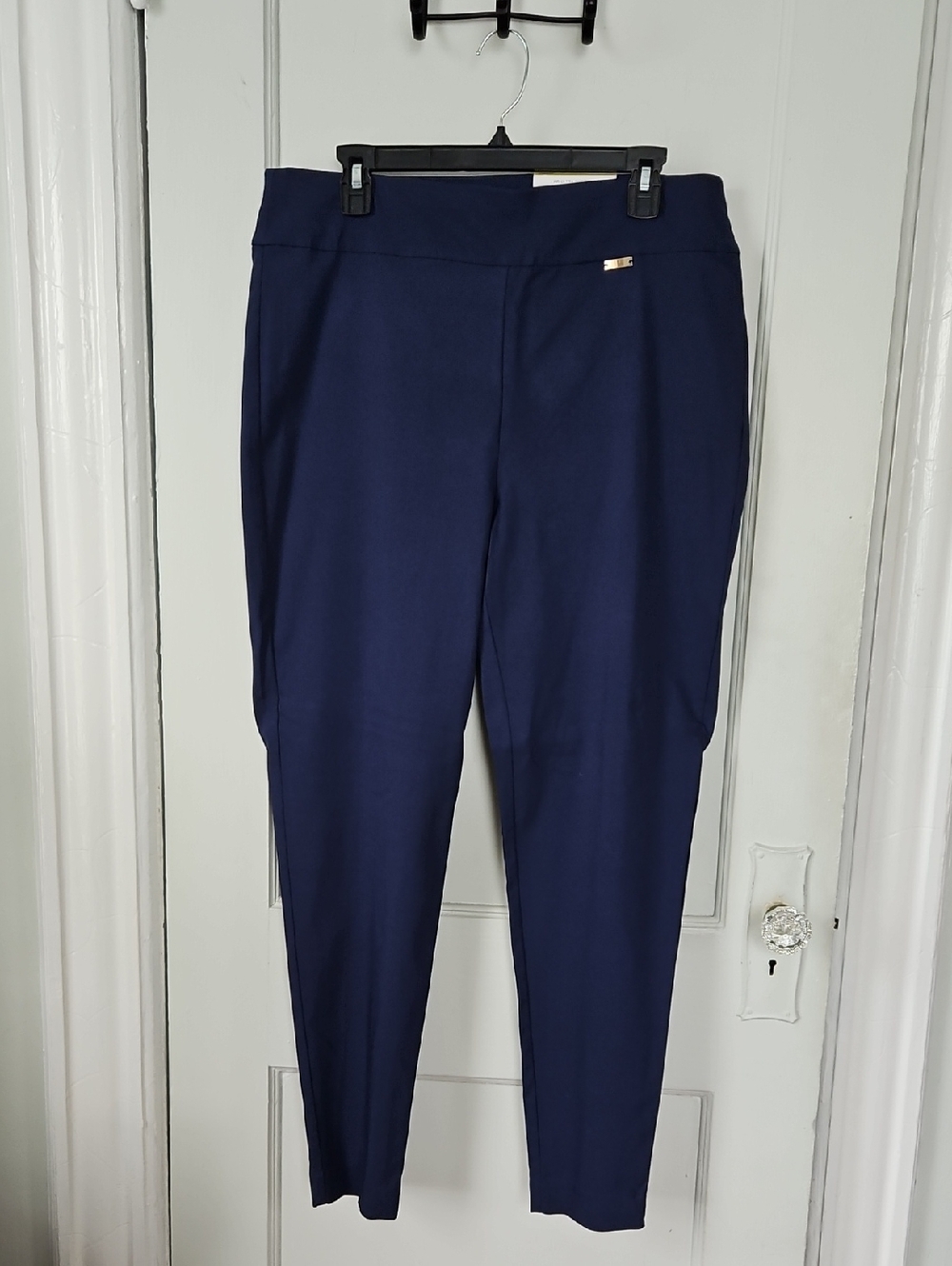 NWT INC International Concepts Navy Pull-On Skinny High Rise Ankle Pants-14